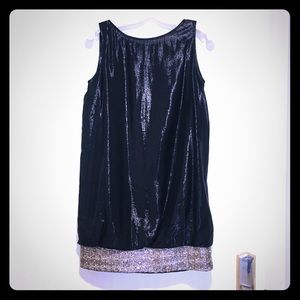 Bradley Mischka collection sequined cocktail dress